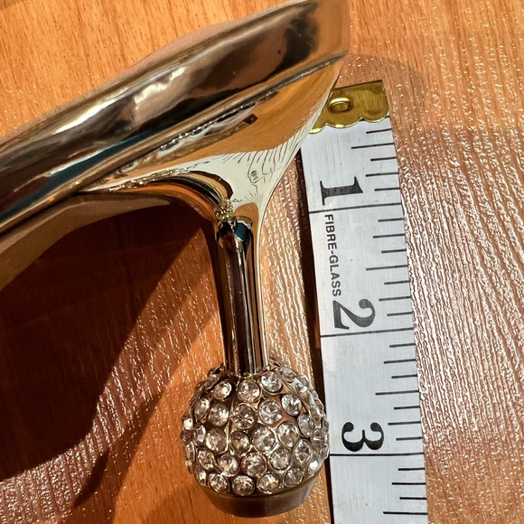 SHEIN Rhinestone Décor Sandal *Bronze Gold (Size 7) - Picture 6 of 11